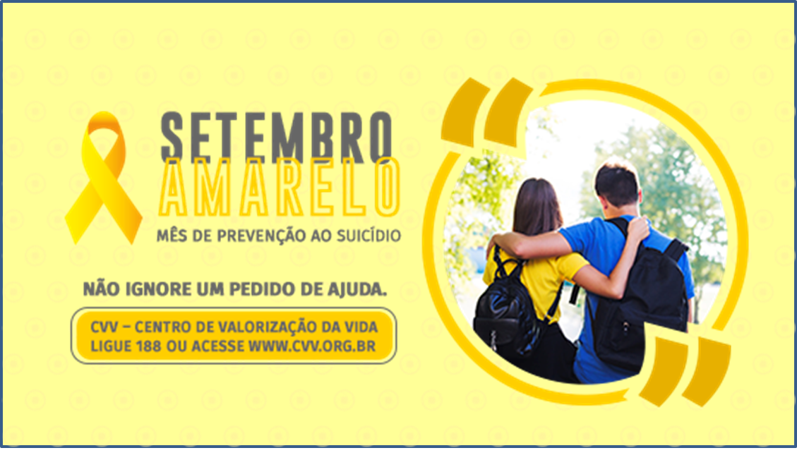 Setembro Amarelo - Movimento de Prevenção ao Suicídio 